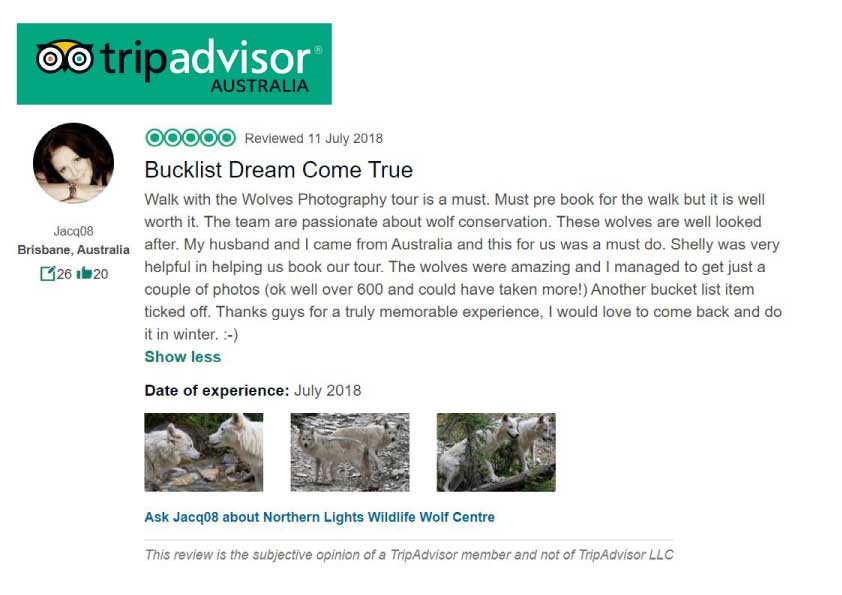 Trip Advisor Review Sample